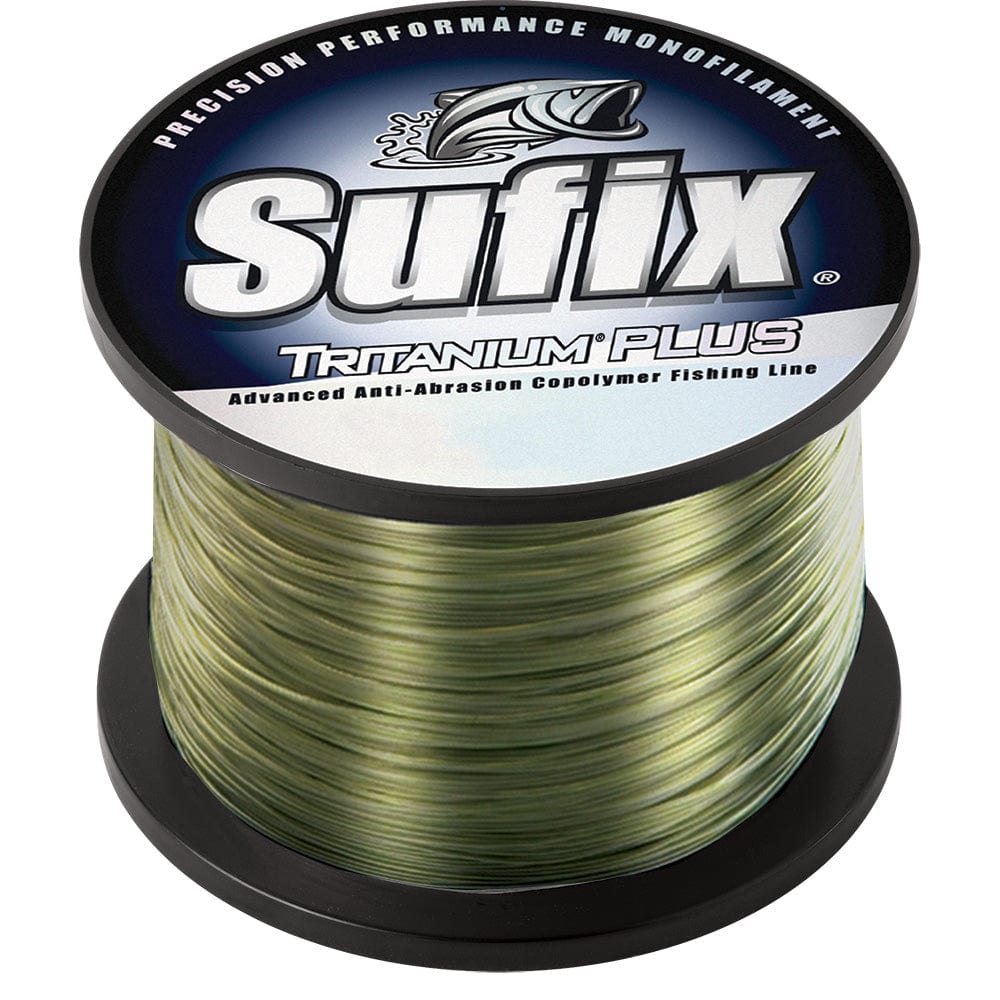 Sufix Qualifies for Free Shipping Sufix Tritanium Plus 17 lb Dark Green 840 Yards #696-117G