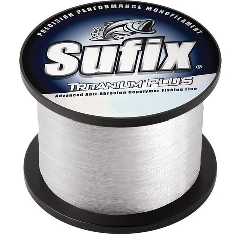 Sufix Qualifies for Free Shipping Sufix Tritanium Plus 20 lb Clear 670 Yards #696-120