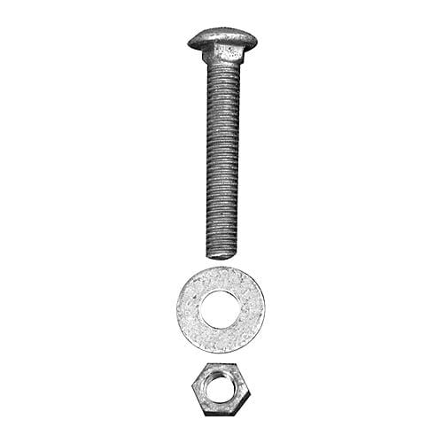 Tie Down Engineering Qualifies for Free Shipping Tie Down Carriage Bolt Set 3/8" x 2-1/2" with Nut #26534