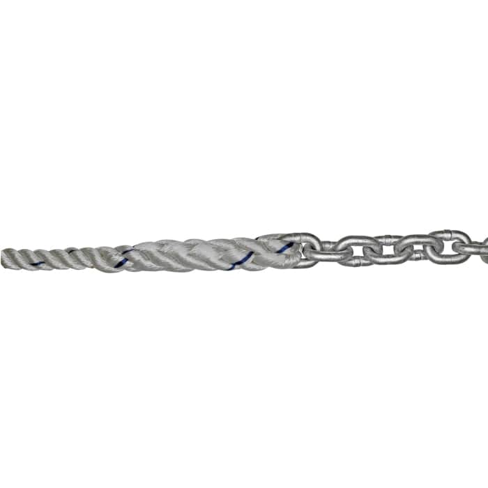 Titan Marine Not Qualified for Free Shipping Titan Rode 3-Strand 1/2" x 150' with 15' of 1/4" G4 Chain #10517777