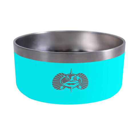 Toadfish Qualifies for Free Shipping Toadfish Non-Tipping Dog Bowl Teal #1051