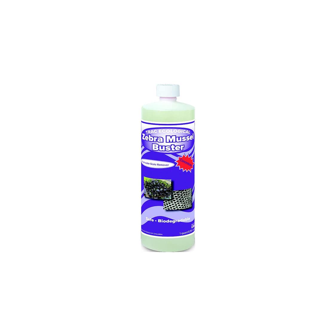 Trac Ecological Not Qualified for Free Shipping Trac Ecological Zebra Mussel Buster Concentrate Quart #1525-MQ