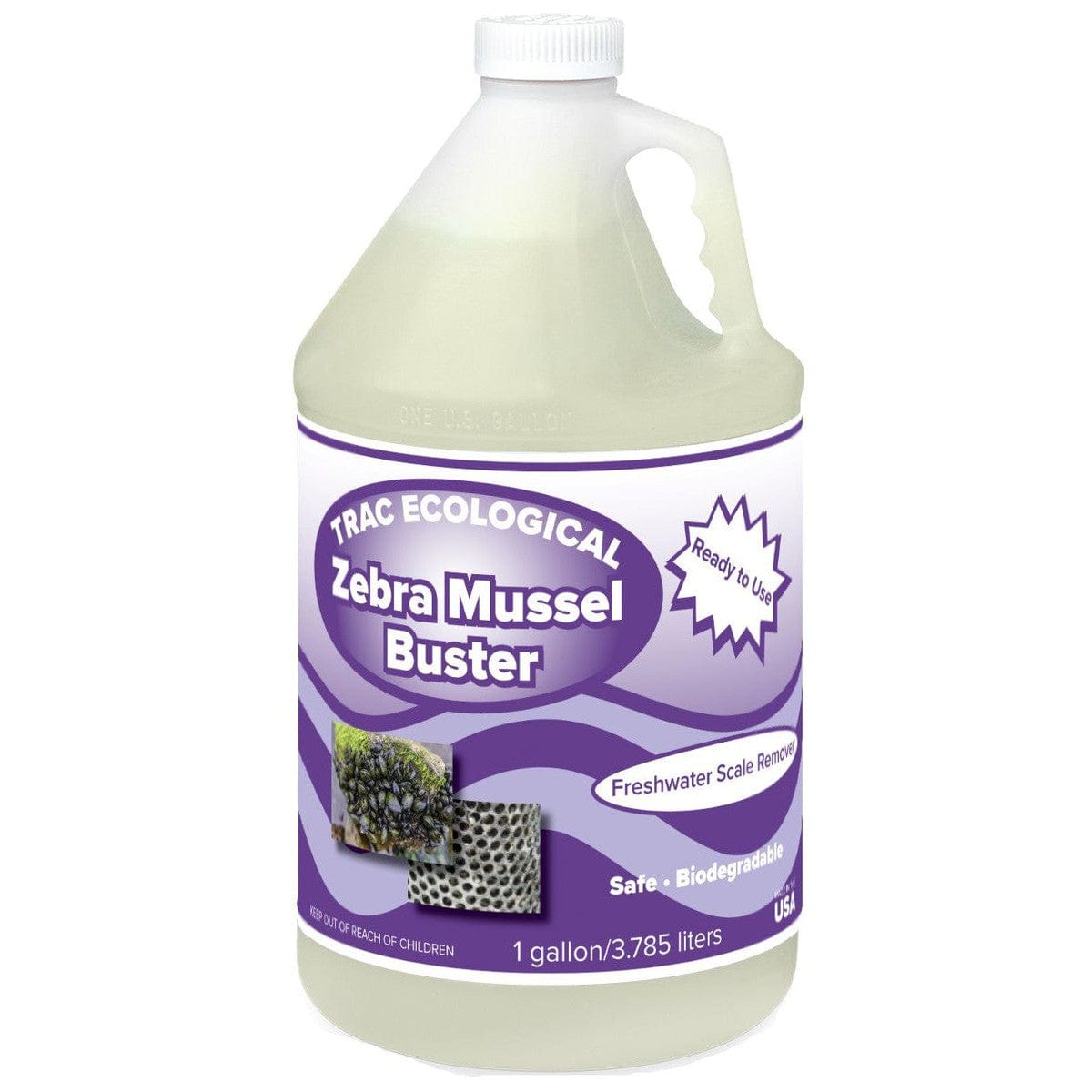 Trac Ecological Qualifies for Free Shipping Trac Ecological Zebra Mussel Buster Ready to Use Gallon #1505-MG