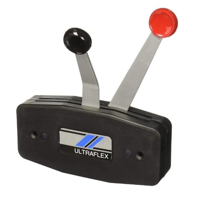 Uflex USA Qualifies for Free Shipping Uflex Single Action Dual Lever Side Mount Control Black #B49