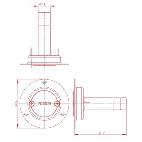 Vetus Qualifies for Free Shipping Vetus SS Angled Breather Nipple 3/4" #AB19SL