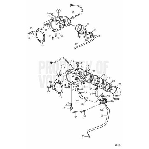 Volvo Penta Qualifies for Free Shipping Volvo Penta Exhaust Riser Kit #22560740