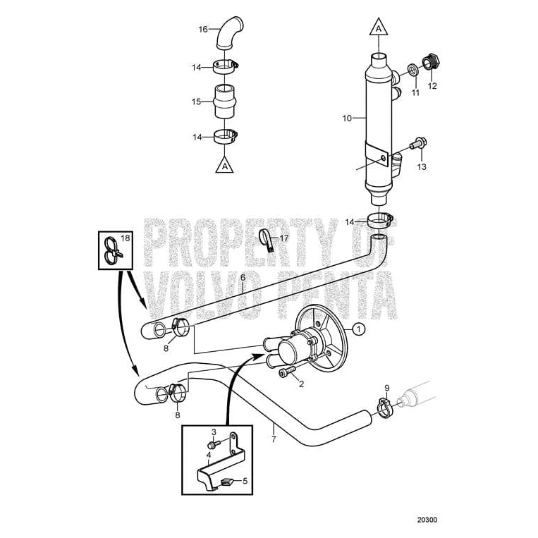 Volvo Penta Qualifies for Free Shipping Volvo Penta Hose #3860922