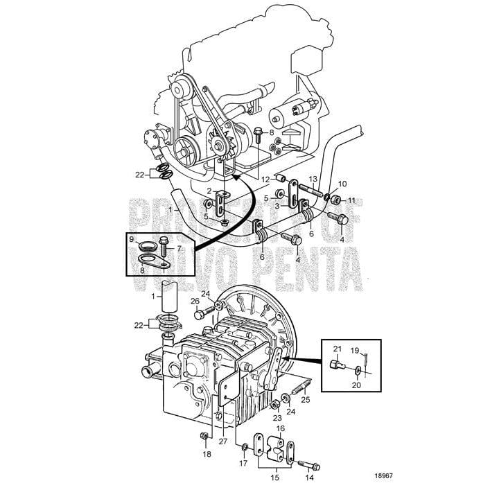 Volvo Penta Qualifies for Free Shipping Volvo Penta Stud #953288