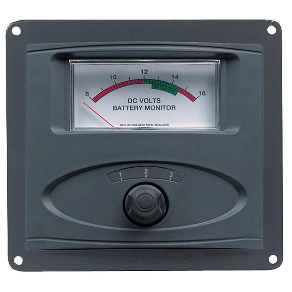 BEP Marine Qualifies for Free Shipping BEP 3-Input Panel Mounted 12v Battery Condition Meter #80-601-0020-00