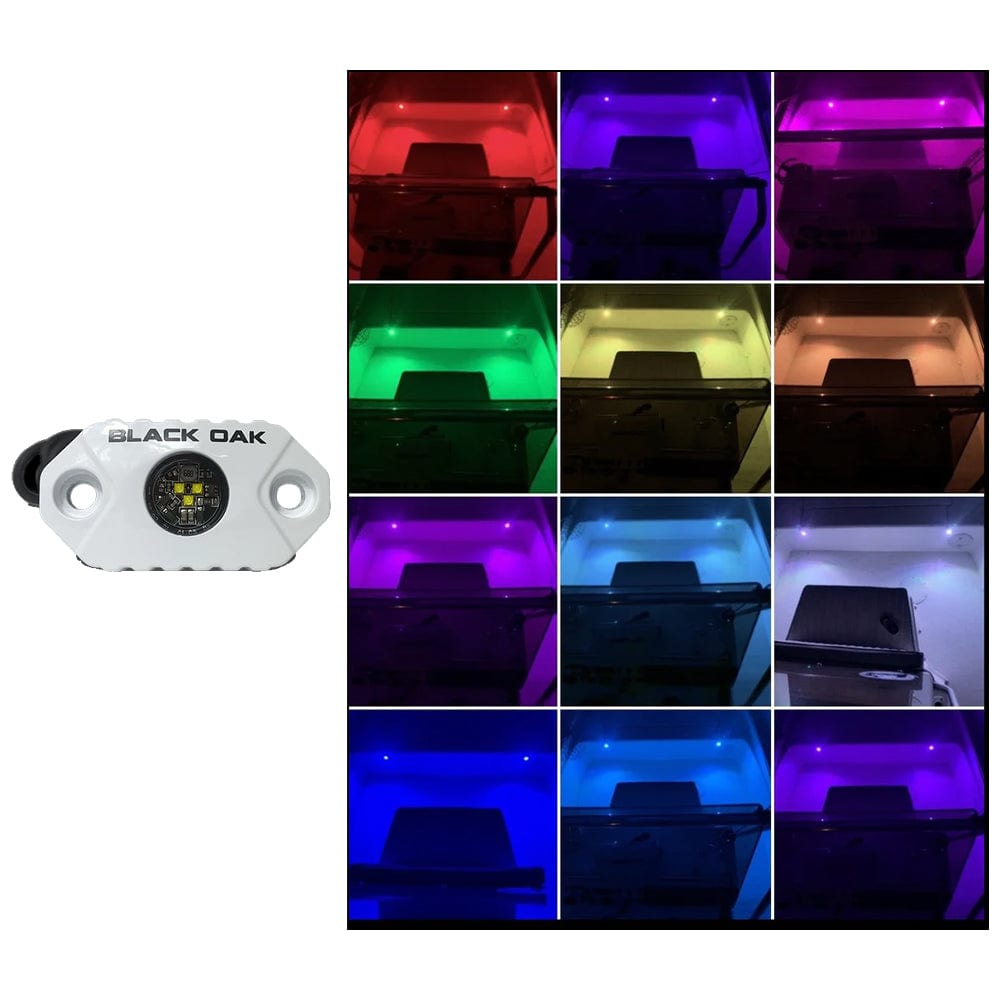 Black Oak LED Qualifies for Free Shipping Black Oak Marine Accent Light RGB LED White #MAL-RGB