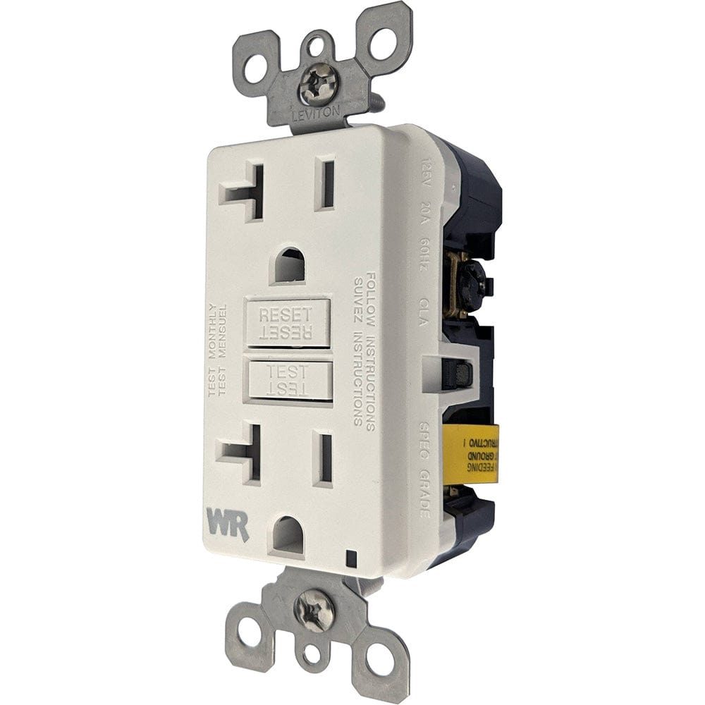 Blue Sea System Qualifies for Free Shipping Blue Sea Marine-Grade Dual GFCI Receptacle #1698