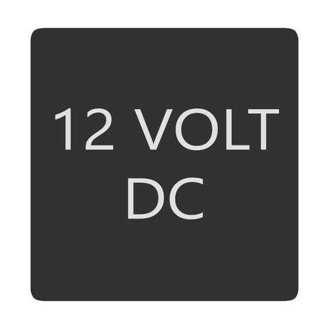 Blue Sea Square Format 12v DC Label #6520-0005