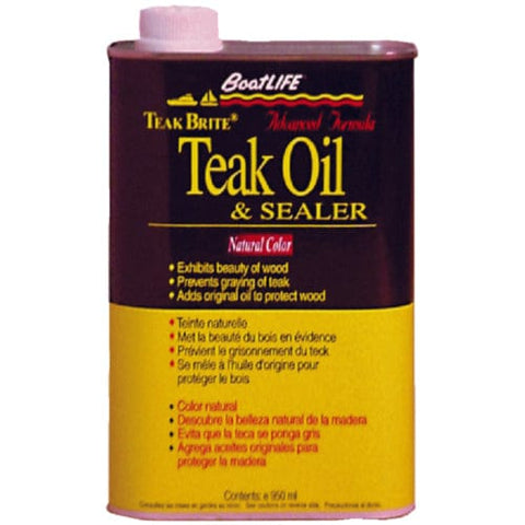 Boatlife Qualifies for Free Shipping BoatLIFE Life Teak Oil Quart Nat #1088