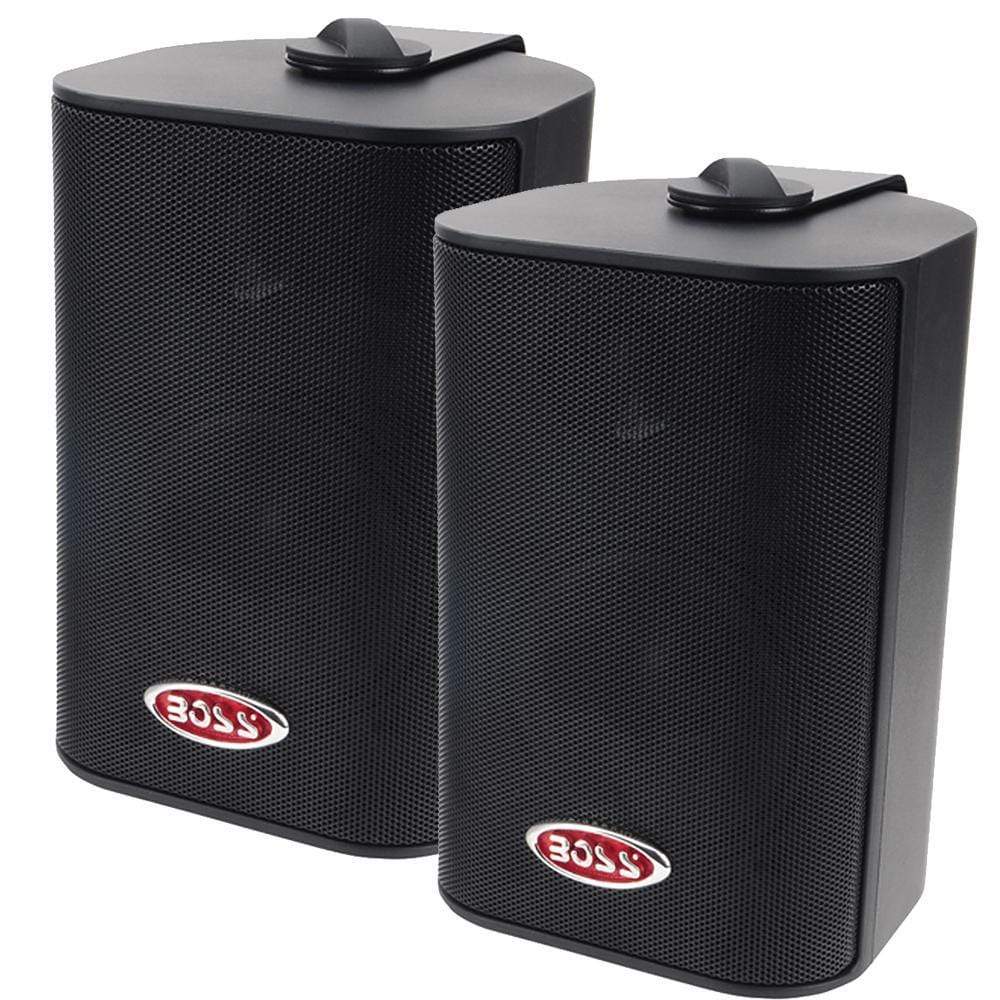 Boss Audio Qualifies for Free Shipping Boss Audio 4" 3-Way Indoor-Outdoor Speakers Black #MR4.3B