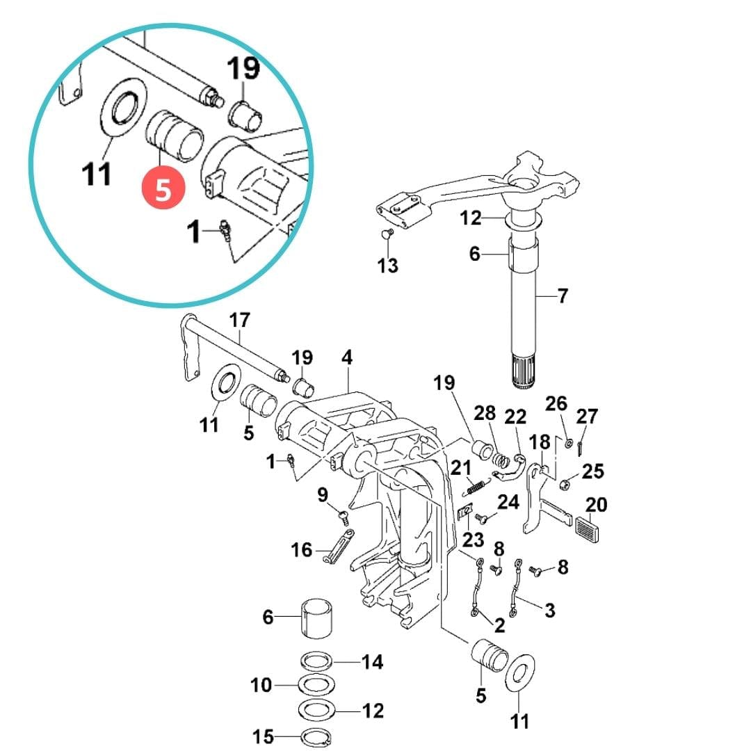 BRP Qualifies for Free Shipping BRP Bushing #5032634