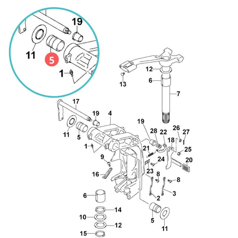 BRP Qualifies for Free Shipping BRP Bushing #5032634