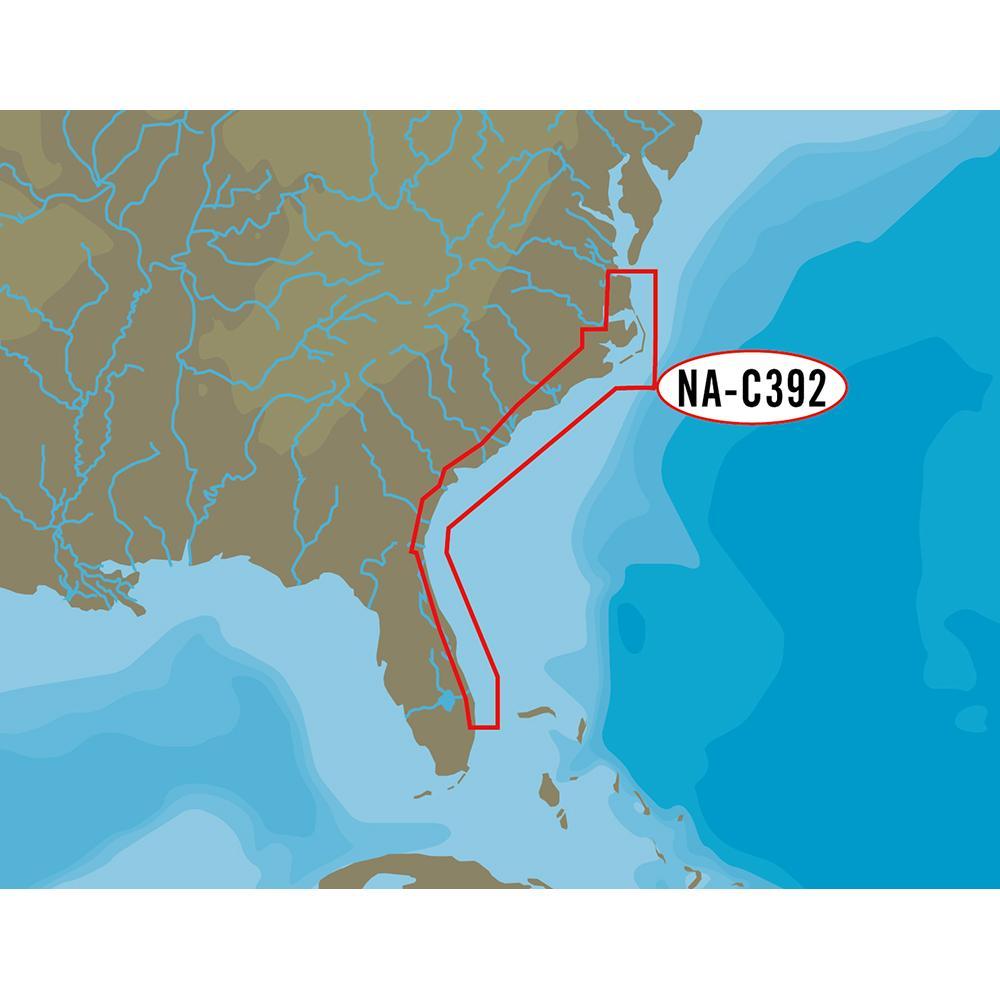 C-MAP USA Qualifies for Free Shipping C-MAP Nt+ FP Format ICW Norfolk VA to West Palm FL #NA-C392FPCARD