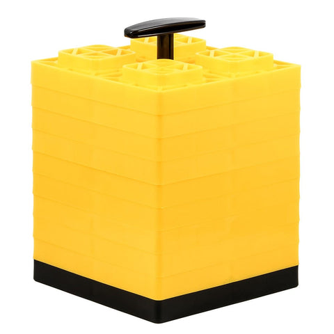 Camco Qualifies for Free Shipping Camco Fasten Leveling Blocks with T-Handle 2 x 2 Yellow #44512