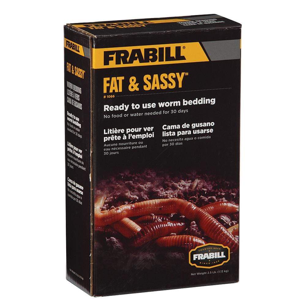 Frabill Qualifies for Free Shipping Frabill Fat & Sassy Pre-Mixed Worm Bedding 2.5 lb #1066