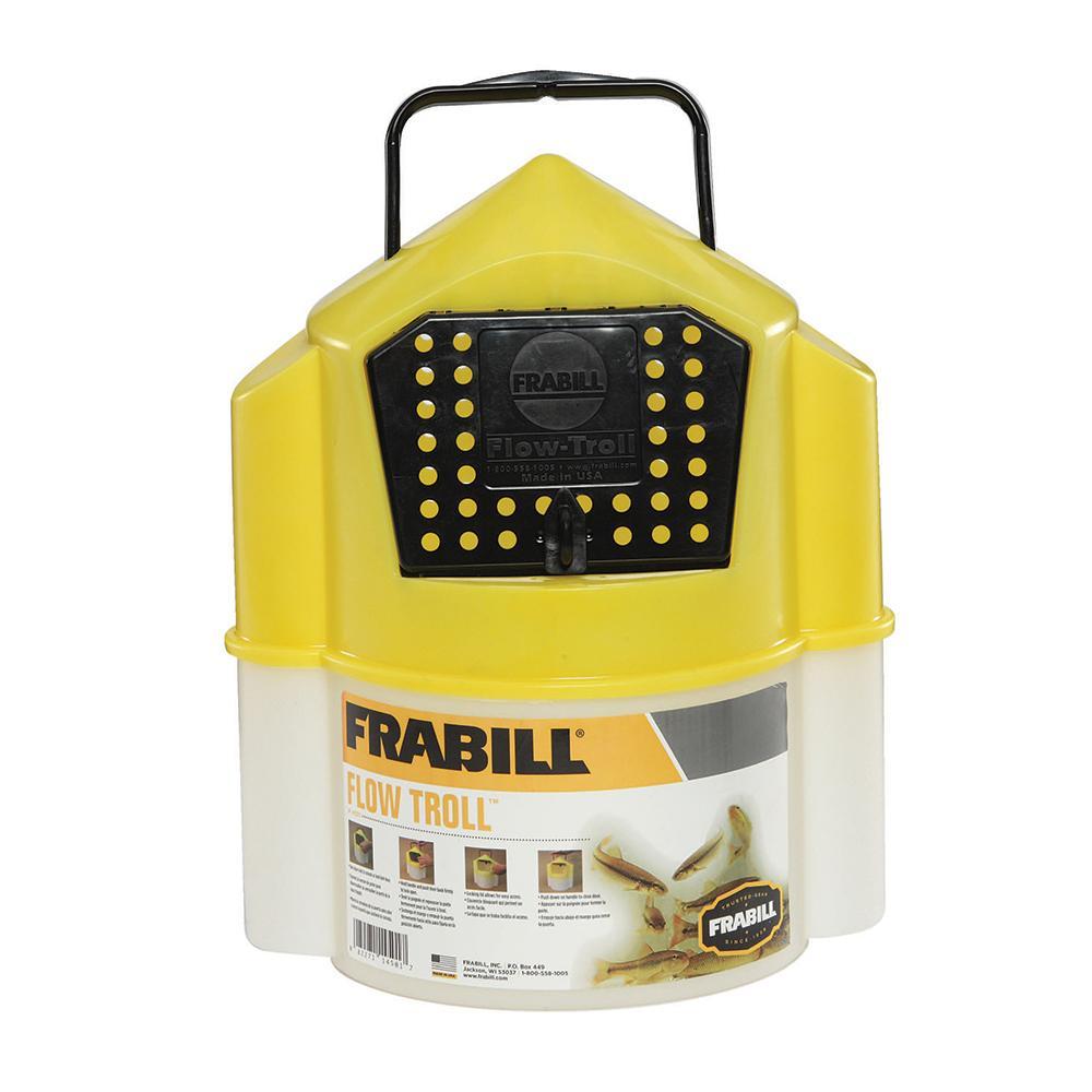 Frabill Qualifies for Free Shipping Frabill Flow Troll Bucket 6 Quart #4501