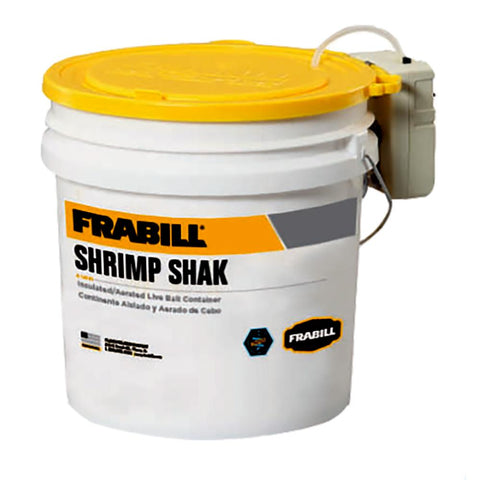 Frabill Qualifies for Free Shipping Frabill Shrimp Shak Bait Holder 4.25 Gallons #14261