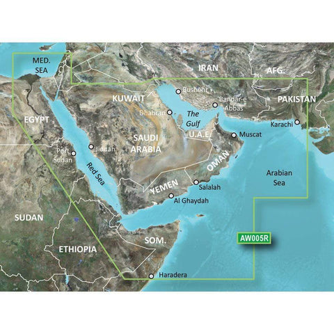 Garmin Qualifies for Free Shipping Garmin Bluechart G2 HXAW005R The Gulf & Red Sea #010-C0924-20