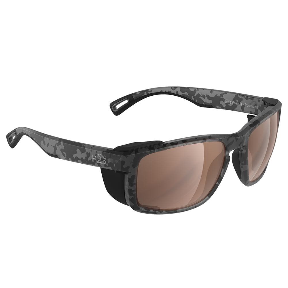 H2Optix Qualifies for Free Shipping H2Optix Reef Sunglasses Matt Tiger Shark Brown Lens #H2011