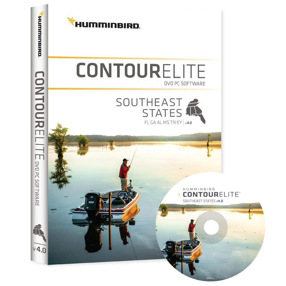 Humminbird Qualifies for Free Shipping Humminbird Contour Elite Southeast States PC Software #600024-4