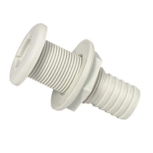 Johnson Pump Qualifies for Free Shipping Johnson Pump 1-1/8" White Thru-Hull Fitting #75125