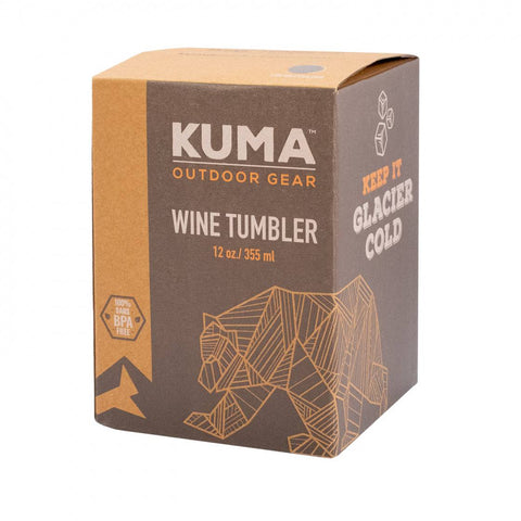 Kuma Outdoor Gear Qualifies for Free Shipping Kuma Outdoor Gear Wine Tumbler White 12 Oz #KM-WT-WH