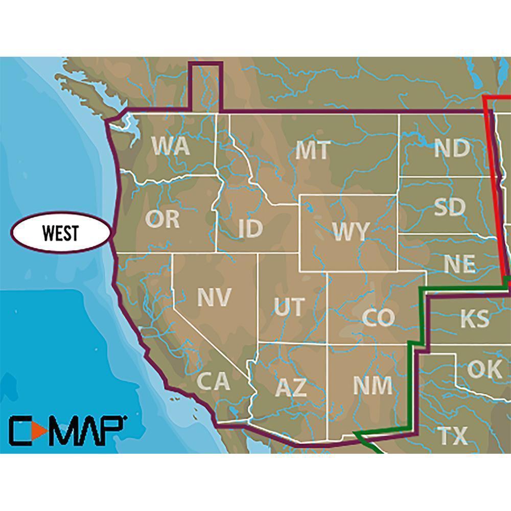 Lowrance C-MAP Lake Insight HD West US #000-13727-001