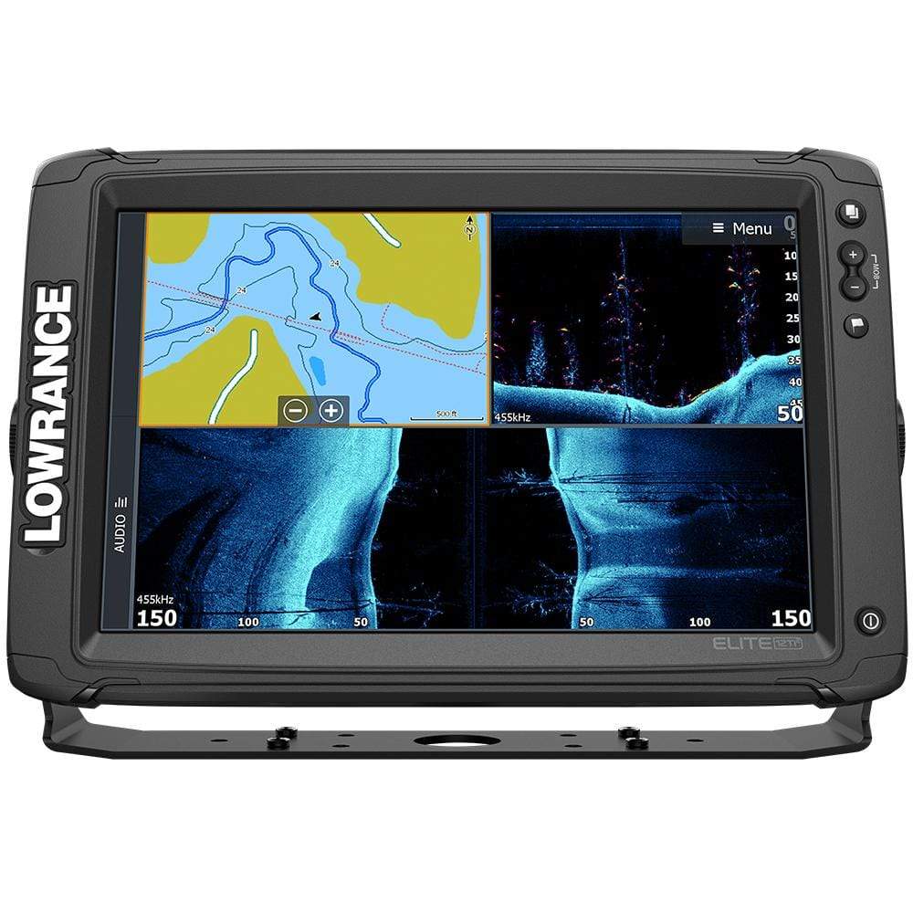 Lowrance Qualifies for Free Shipping Lowrance Elite-12 Ti2 Combo Nav+ Chart AI 3-in-1 TM Ducer #000-14659-001