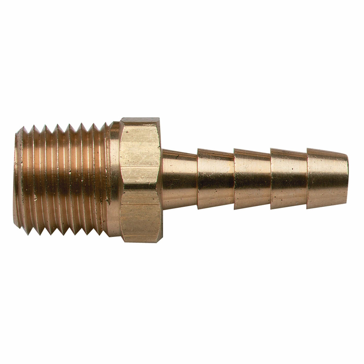 Moeller 1/8" NPT x 3/8" Brass Barb #033434-10