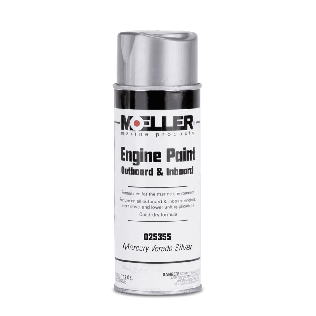 Moeller Qualifies for Free Shipping Moeller Paint Mercury Verado Silver #025355