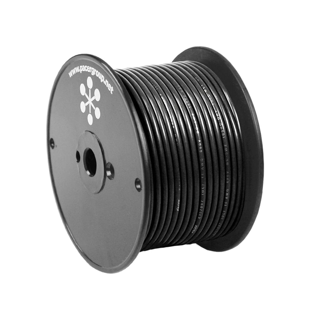 Pacer Group Qualifies for Free Shipping Pacer Black 100' 8 AWG Primary Wire #WUL8BK-100