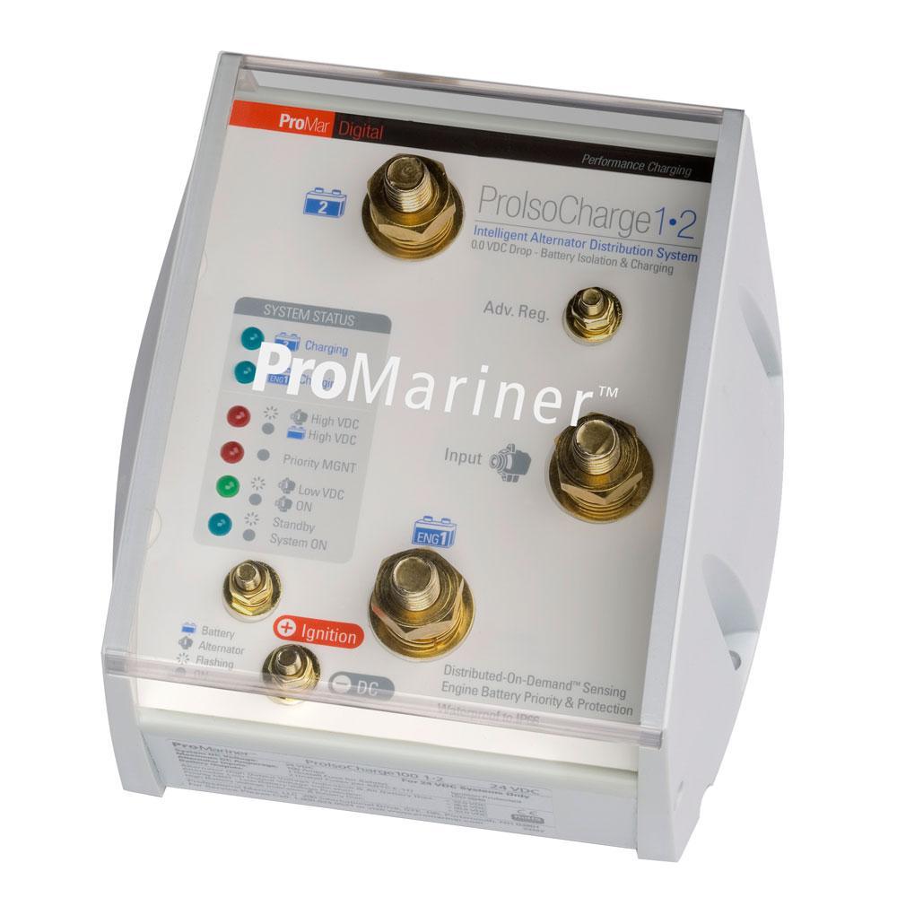 ProMariner Qualifies for Free Shipping ProMariner ProIsoCharge Battery Isolator 180a 1-Alt 2-Bat 12v #23122