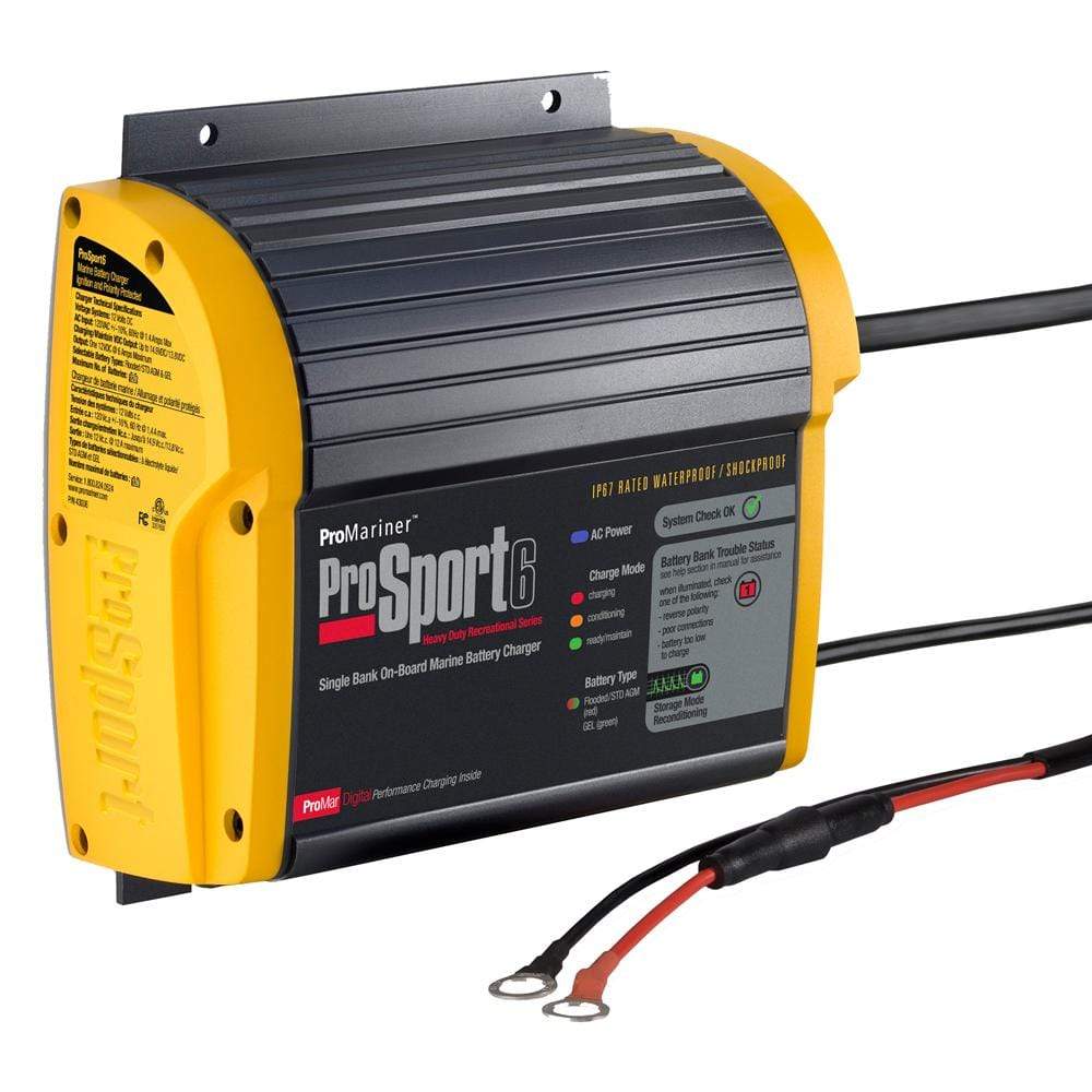 ProMariner Qualifies for Free Shipping ProMariner ProSport 6 Gen 3 6a 1-Bank Battery Charger #43006