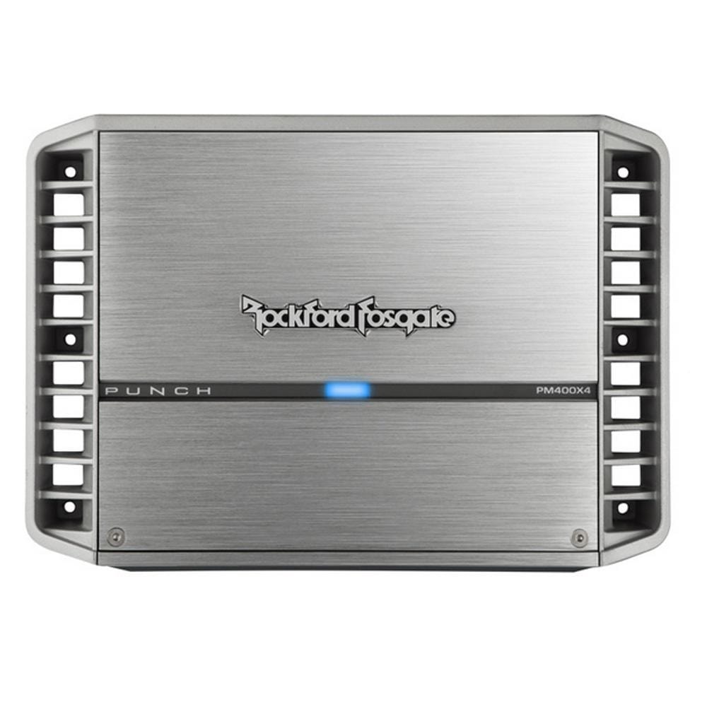 Rockford Fosgate Qualifies for Free Shipping Rockford Fosgate Punch Series 4-Channel Amp 200 Watts #PM400X4