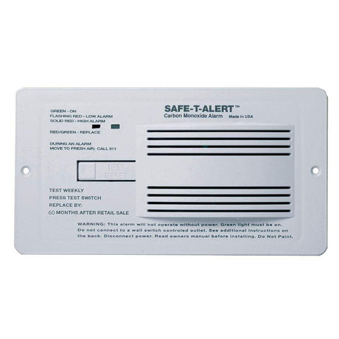 Safe-T-Alert Qualifies for Free Shipping Safe-T-Alert Carbon Monoxide White Flush-Mount #65-542-WHT