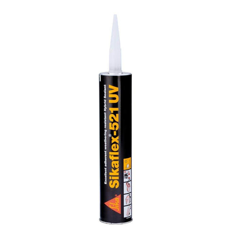 Sika Hazardous Item - Not Qualified for Free Shipping Sika Sikaflex 521 UV White 10.3 oz 300ml Cartridge #106096