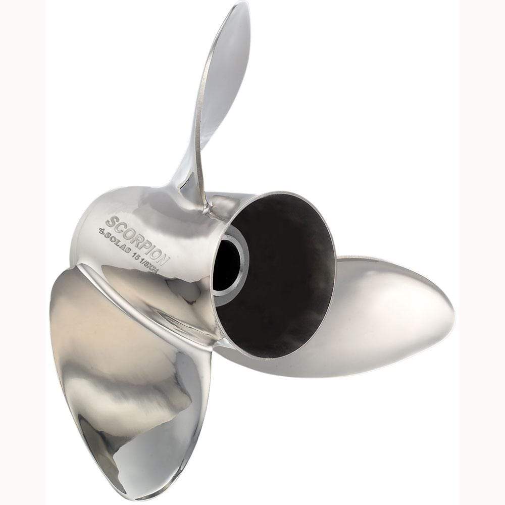 Solas Prop 3-Blade Stainless Propeller E Series Rubex S3 #9561-151-23 ...