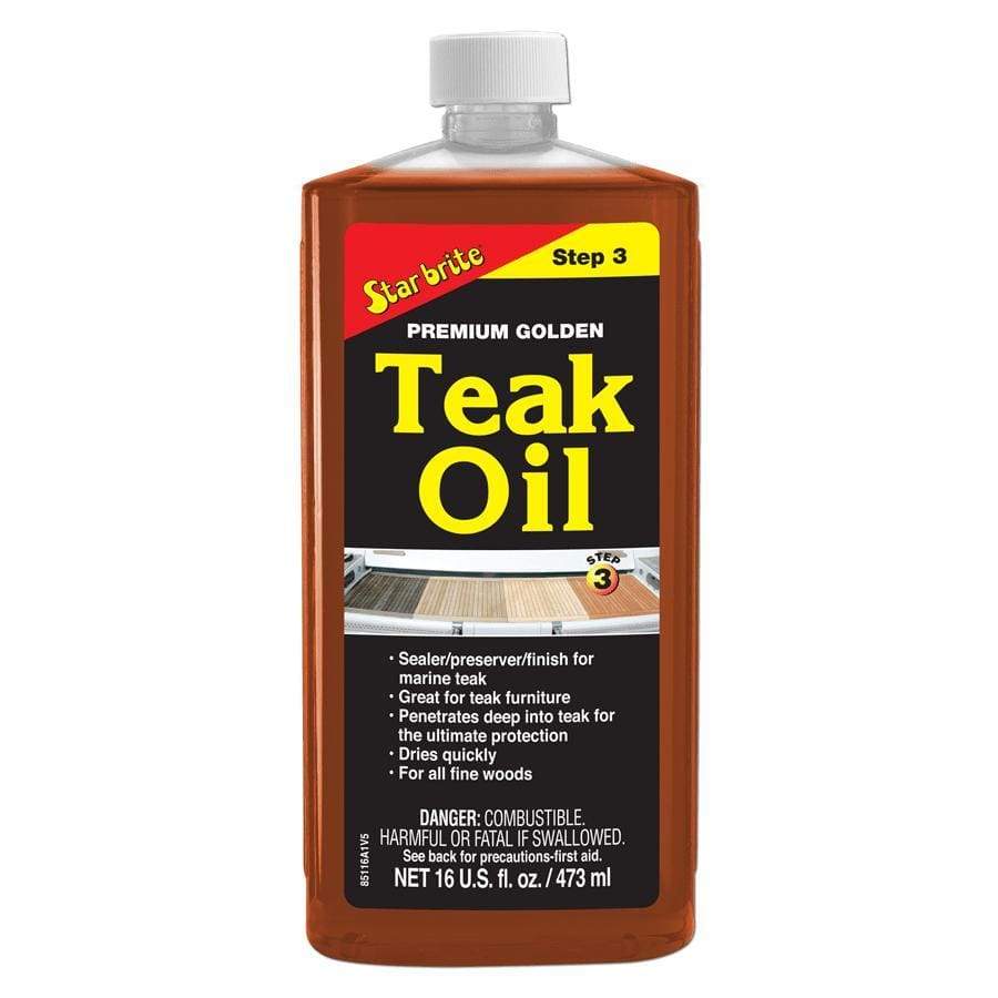 Star Brite Qualifies for Free Shipping Star Brite Premium Golden Teak Oil 16 oz #085116PW