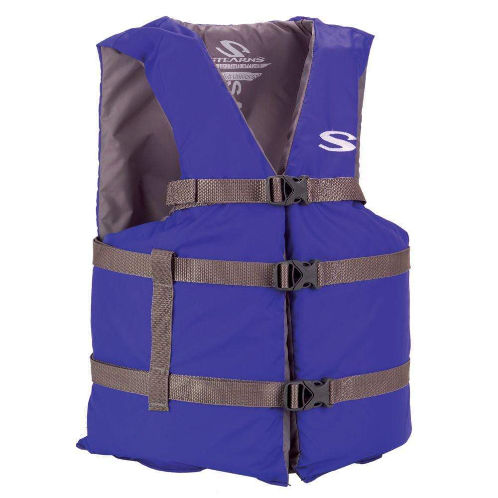 Stearns Qualifies for Free Shipping Stearns Classic Series Adult Blue Universal Life Jacket #3000004475