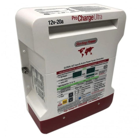 Sterling Power Qualifies for Free Shipping Sterling Power Pro Charge Ultra 12v 20a 3-Bank Charger #PCU1220