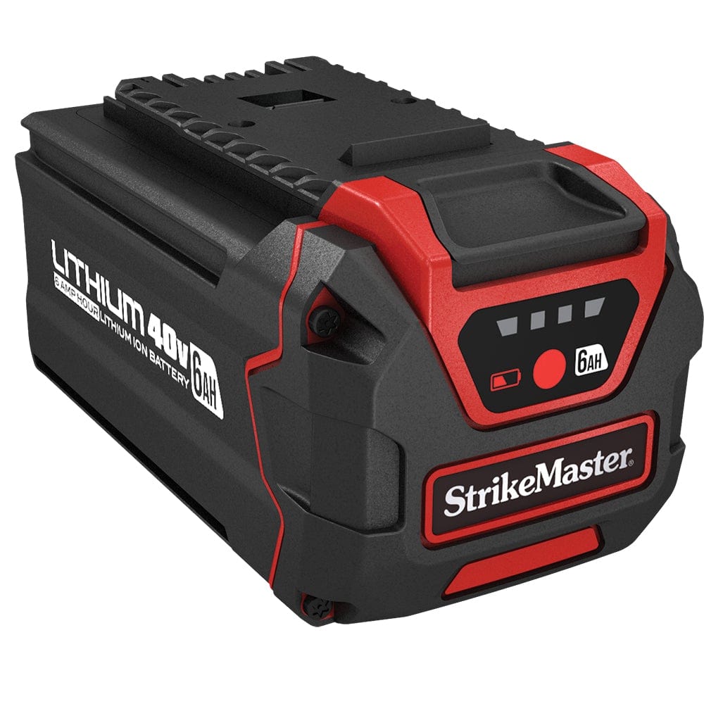 StrikeMaster Qualifies for Free Shipping Strikemaster Lithium 40v 6ah Battery with USB Port #LFV6-B