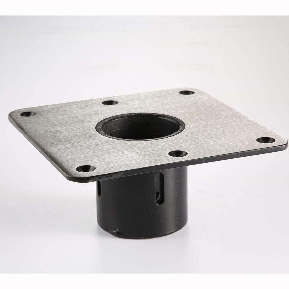 Swivl-Eze Qualifies for Free Shipping Swivl-Eze Stainless 7" x 7" Square Centered Hole #238333-1