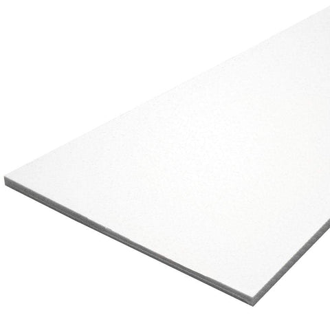 Taco Metals Qualifies for Free Shipping Taco 12" x 27" x 1/4" Poly Sheet White #P10-2512WHA27-1