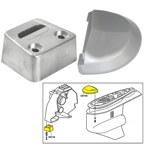 Tecnoseal Qualifies for Free Shipping Tecnoseal Anode Kit Volvo Sx with Hardware Magnesium Polybag #20708MG