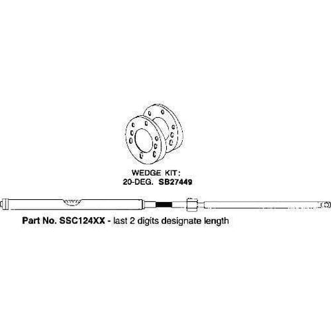 Teleflex Qualifies for Free Shipping Teleflex Rack Replacemetn Cable 17' #SSC12417