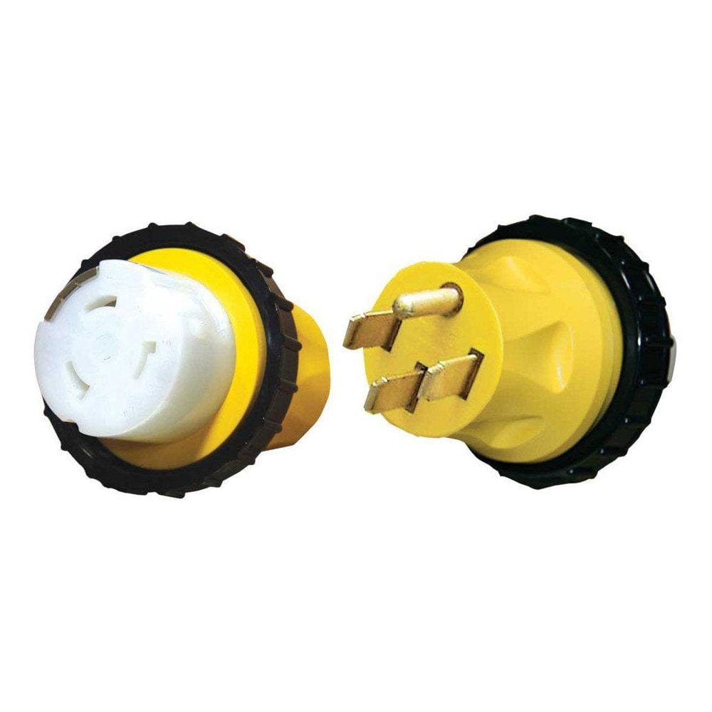 Voltec Qualifies for Free Shipping Voltec HD Molded Locking Adapter Yellow 50a/50a #16-00598